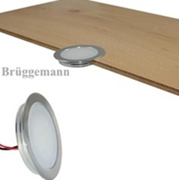 SMD LED Wand / Laminat Spot Einbauleuchte warmweiß 12V inkl. LED 